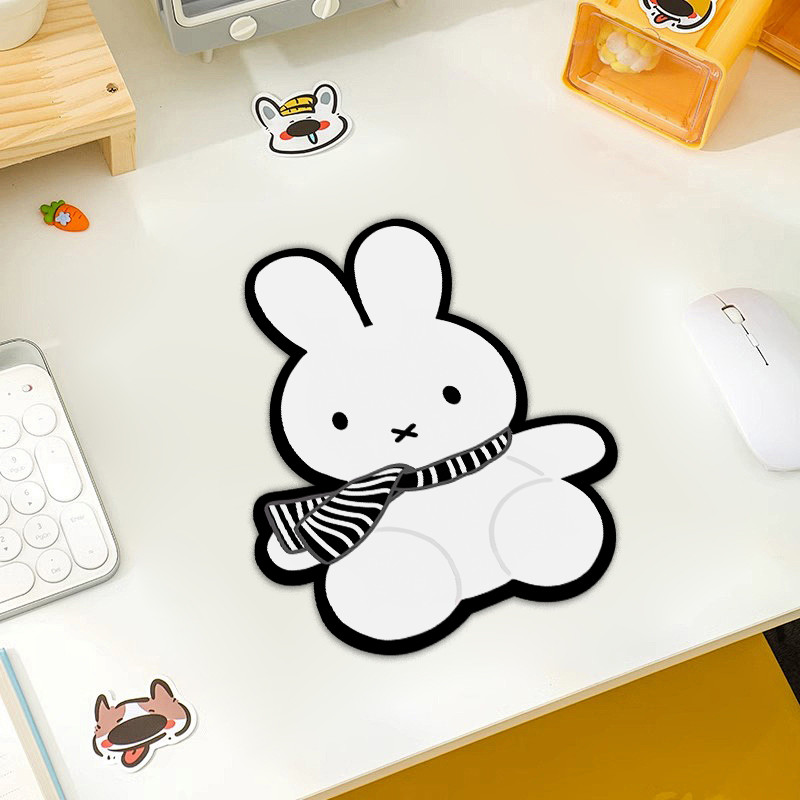 Miffy Mouse Pad Kawaii Cartoon - Tech Accessories For Home Office review and price