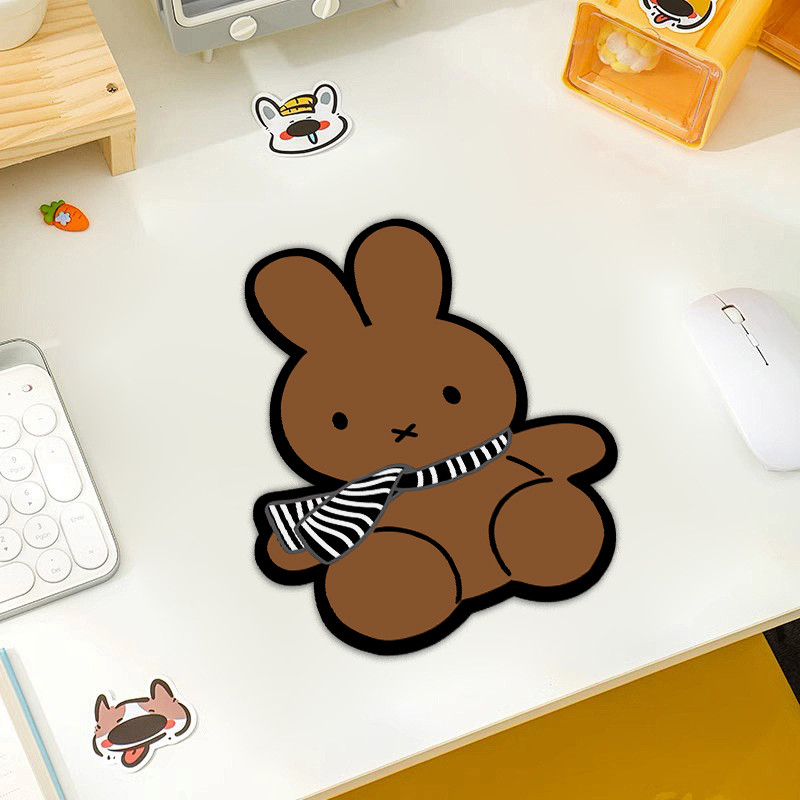 Miffy Mouse Pad Kawaii Cartoon - Tech Accessories For Home Office review and price